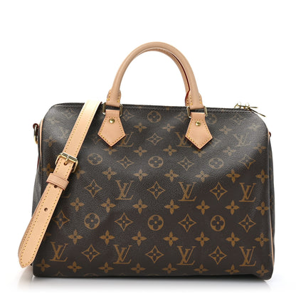 Louis Vuitton Monogram Speedy Bandouliere 30 1 of 10
