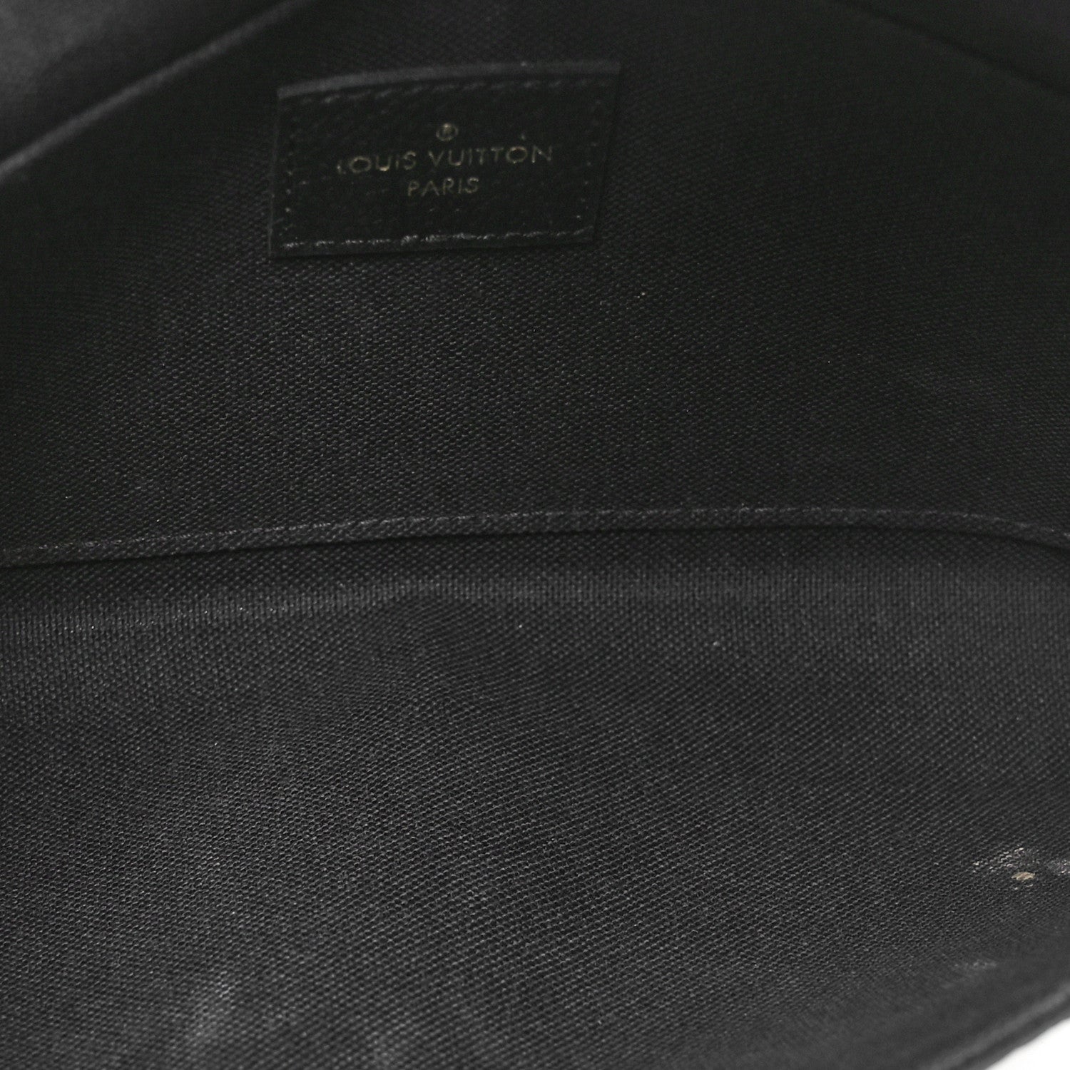 Louis Vuitton Empreinte Pochette Felicie Chain Wallet Black 5 of 10