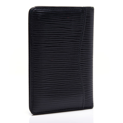 Louis Vuitton Epi Pocket Organizer Black 3 of 10