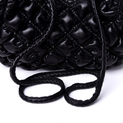 Valentino Garavani Nappa Small Spikeme Hobo Bag Black 10 of 10