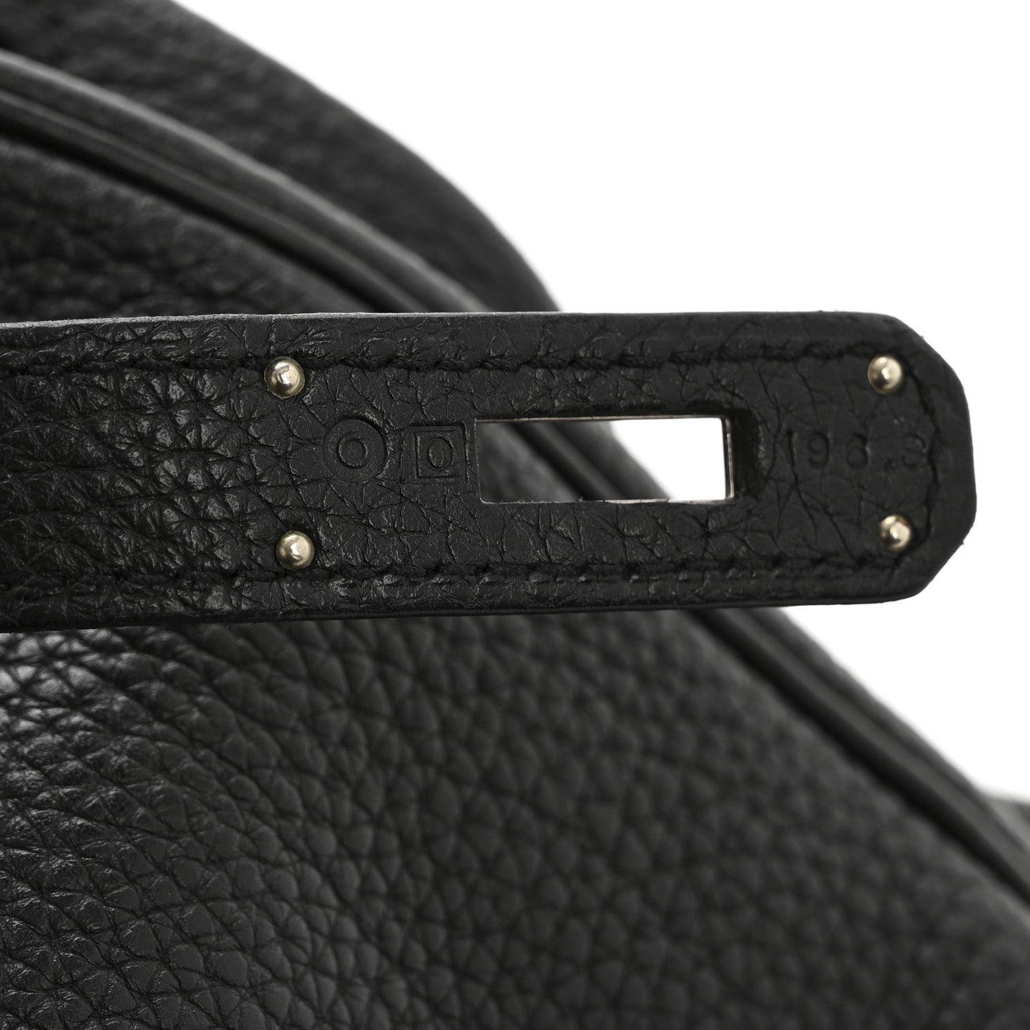 Hermes Togo Kelly Retourne 32 Black 7 of 14