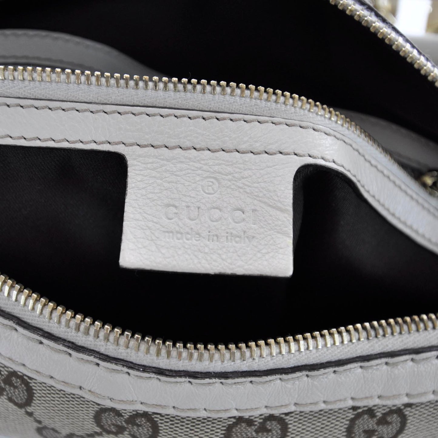 Monogram Horsebit Nail Boston White