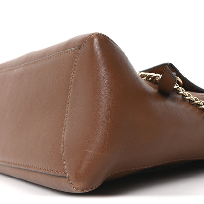 Chloe Calfskin Small Faye Day Shoulder Bag Tan 9 of 9