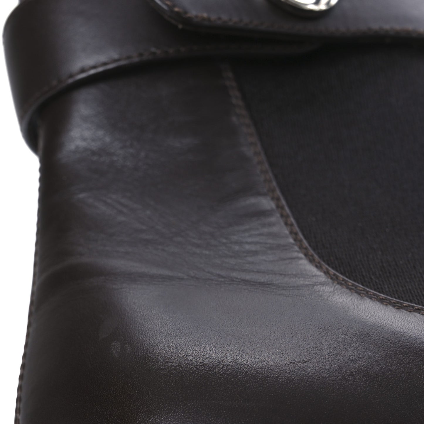 Calfskin Mens Blondie Chelsea Ankle Boots 10 Cocoa