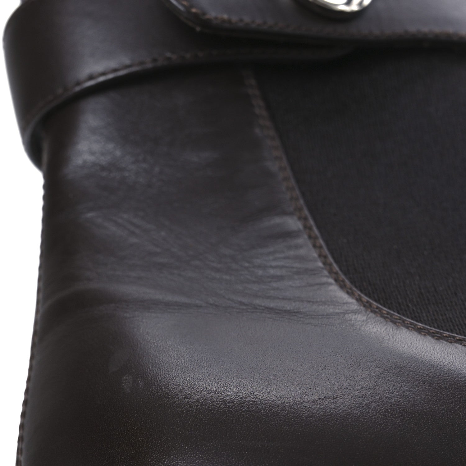 Gucci Calfskin Mens Blondie Chelsea Ankle Boots 10 Cocoa 17 of 18