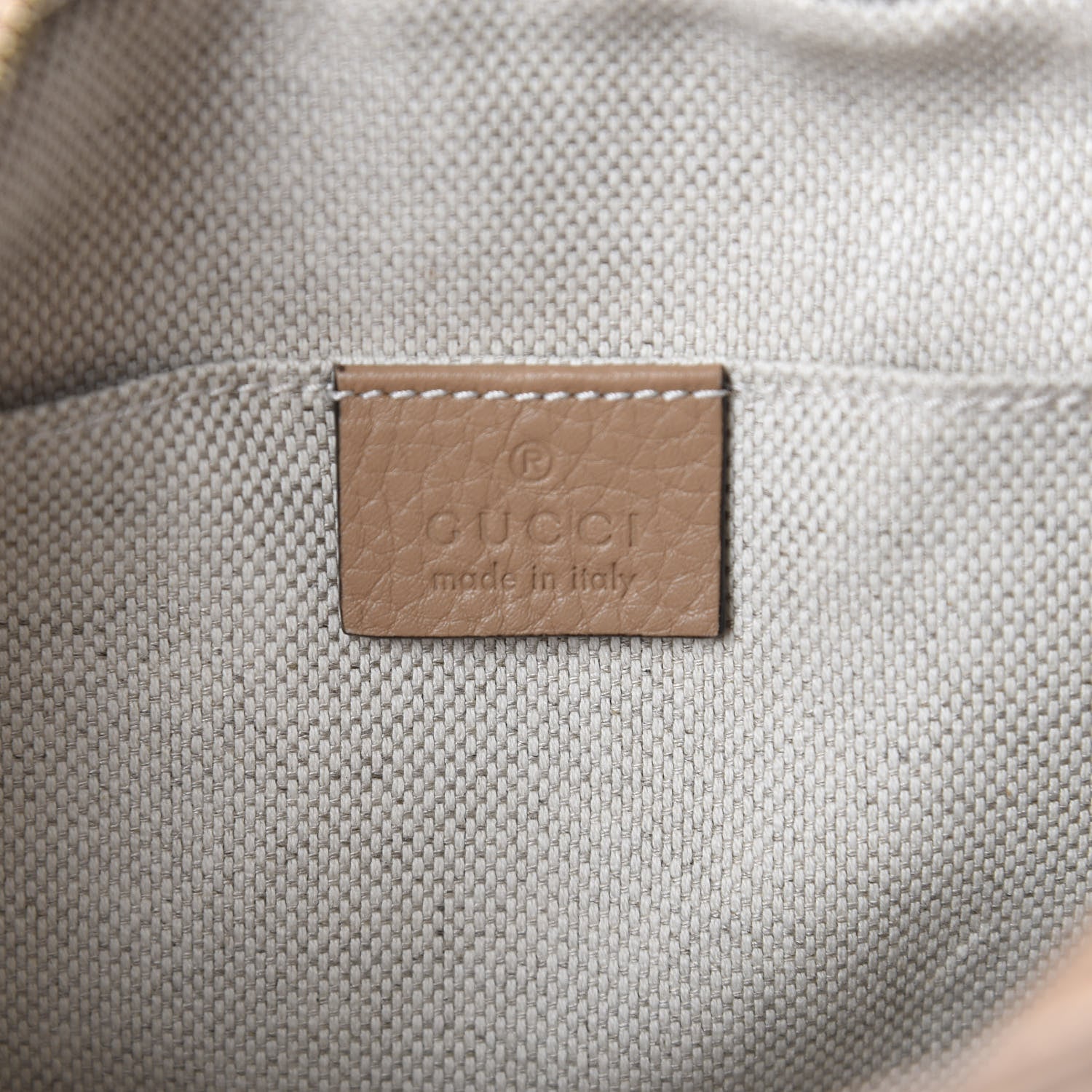 Gucci Pebbled Calfskin Small Soho Disco Bag Rose Beige 8 of 10