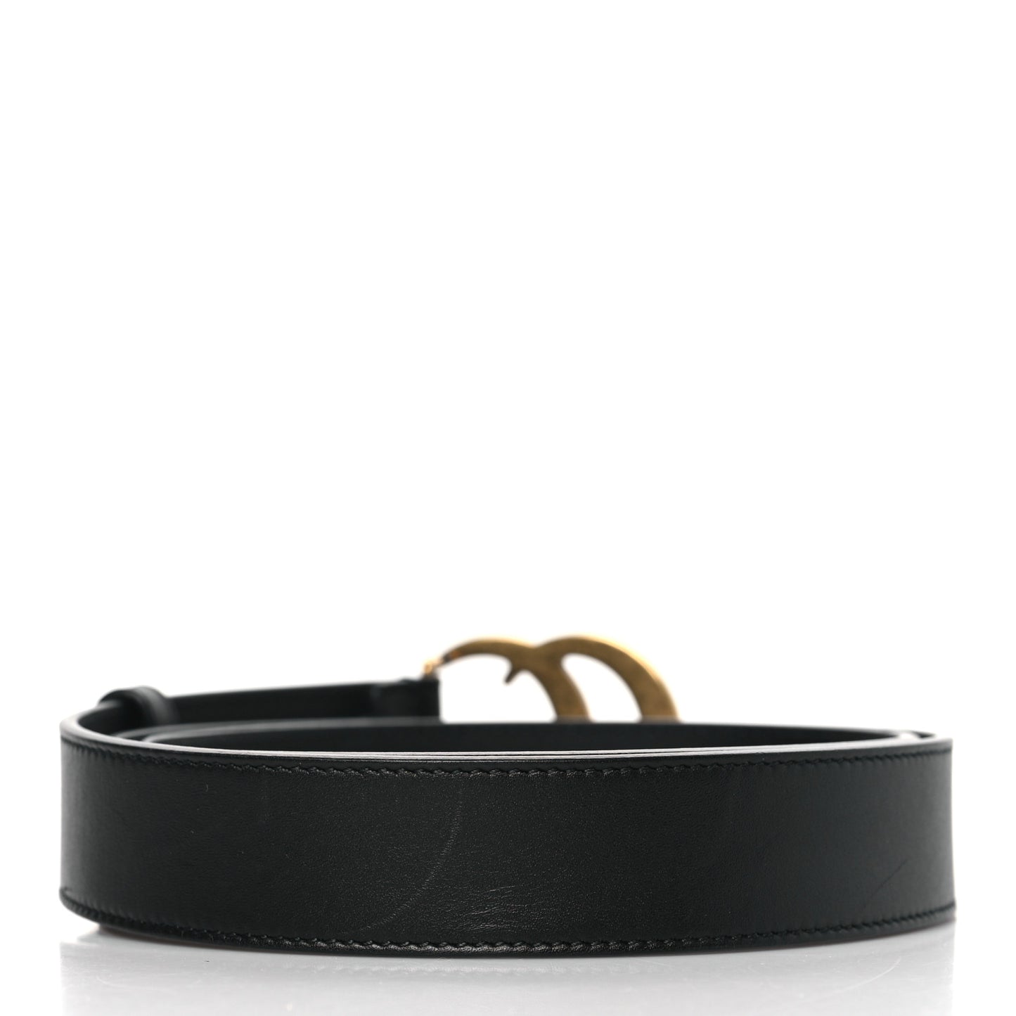 Calfskin Double G 30mm Belt 90 36 Black