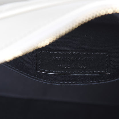 Saint Laurent Calfskin Matelasse Monogram Lou Camera Bag Crema Soft 6 of 10