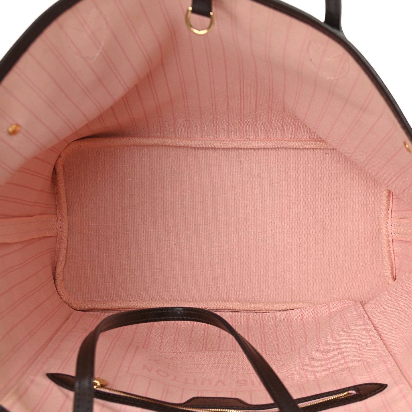 Damier Ebene Neo Neverfull MM Rose Ballerine