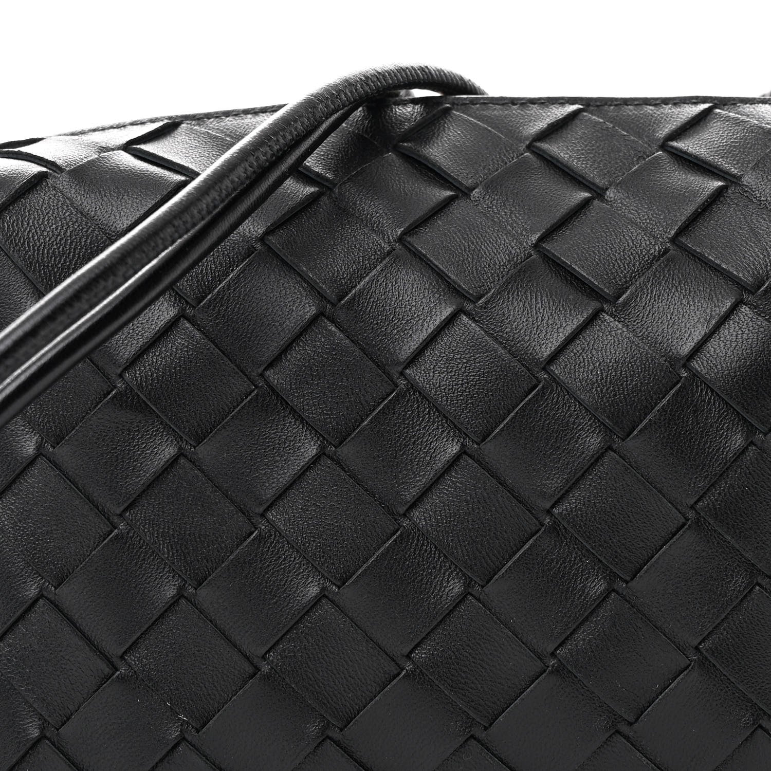 Bottega Veneta Nappa Intrecciato Mini Loop Camera Bag Black 7 of 9