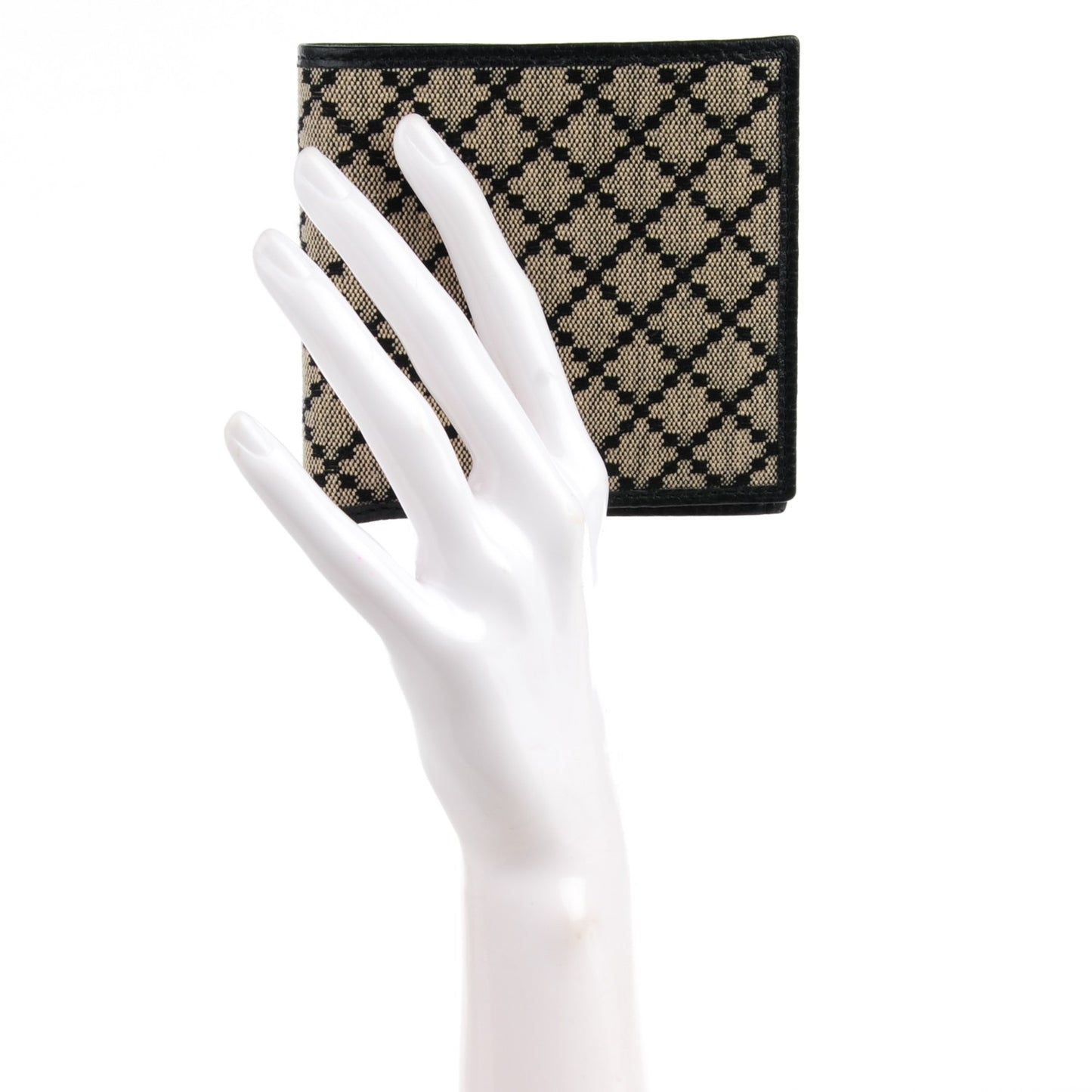 Diamante Bi-Fold Wallet Black