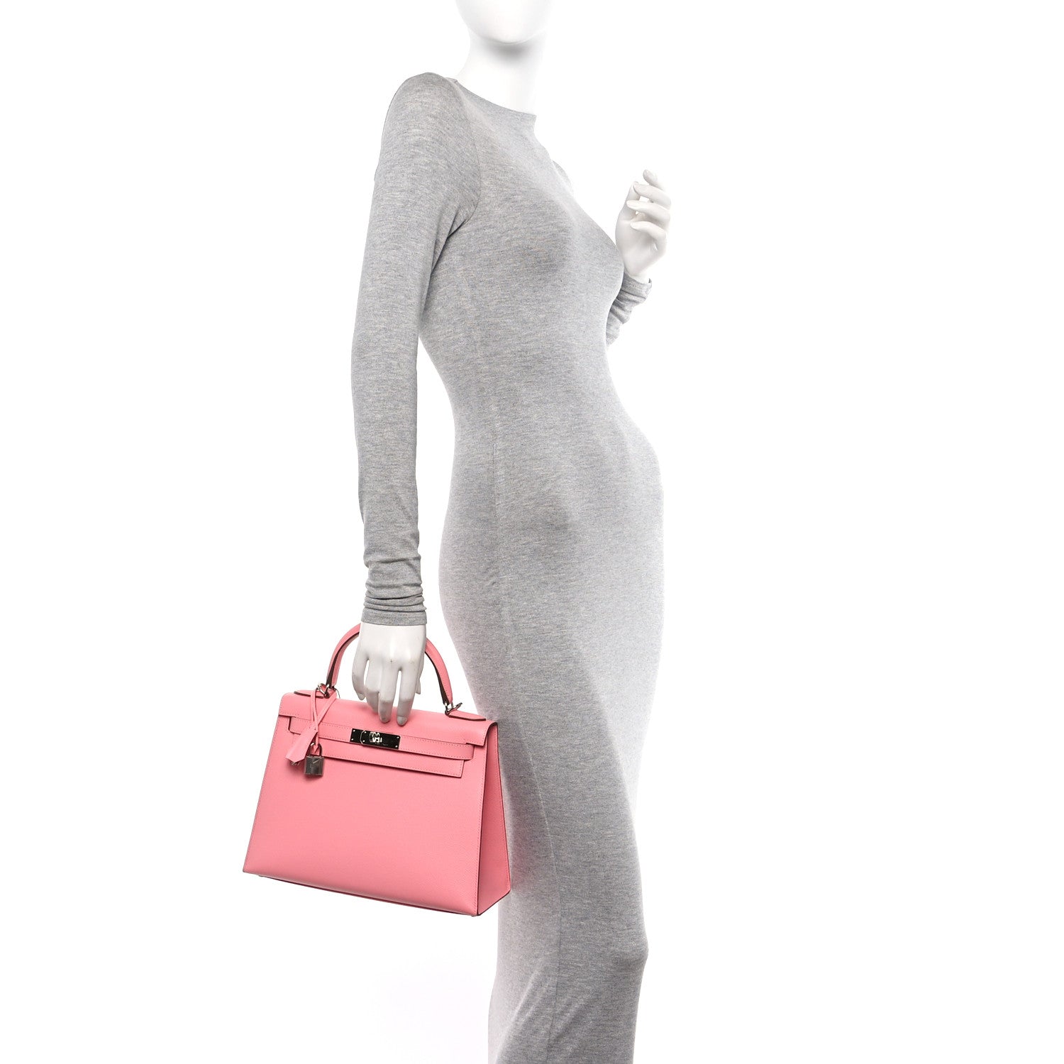 Hermes Epsom Kelly Sellier 28 Rose Confetti 2 of 14