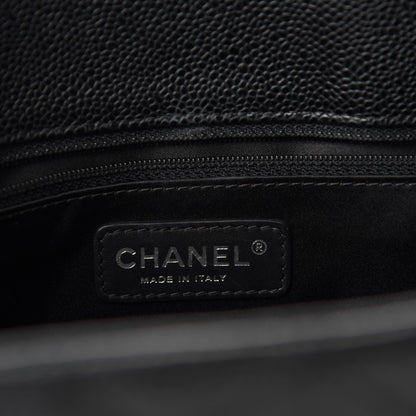 Chanel Caviar Quilted Grand Shopping Tote GST Black 8 of 10