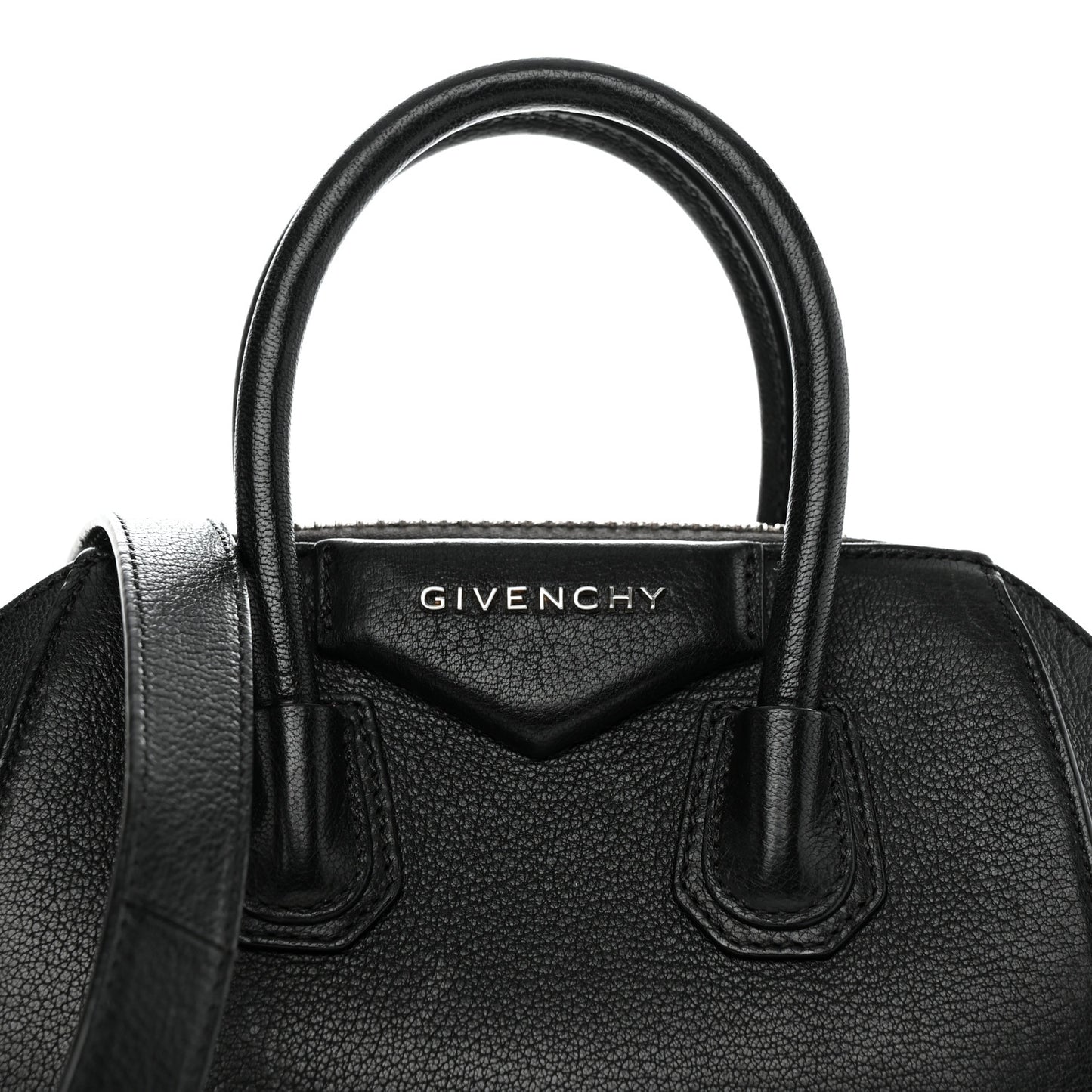 Sugar Goatskin Mini Antigona Black