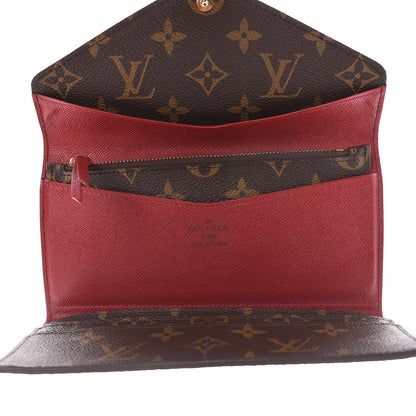 Louis Vuitton Monogram Josephine Wallet Red 6 of 10
