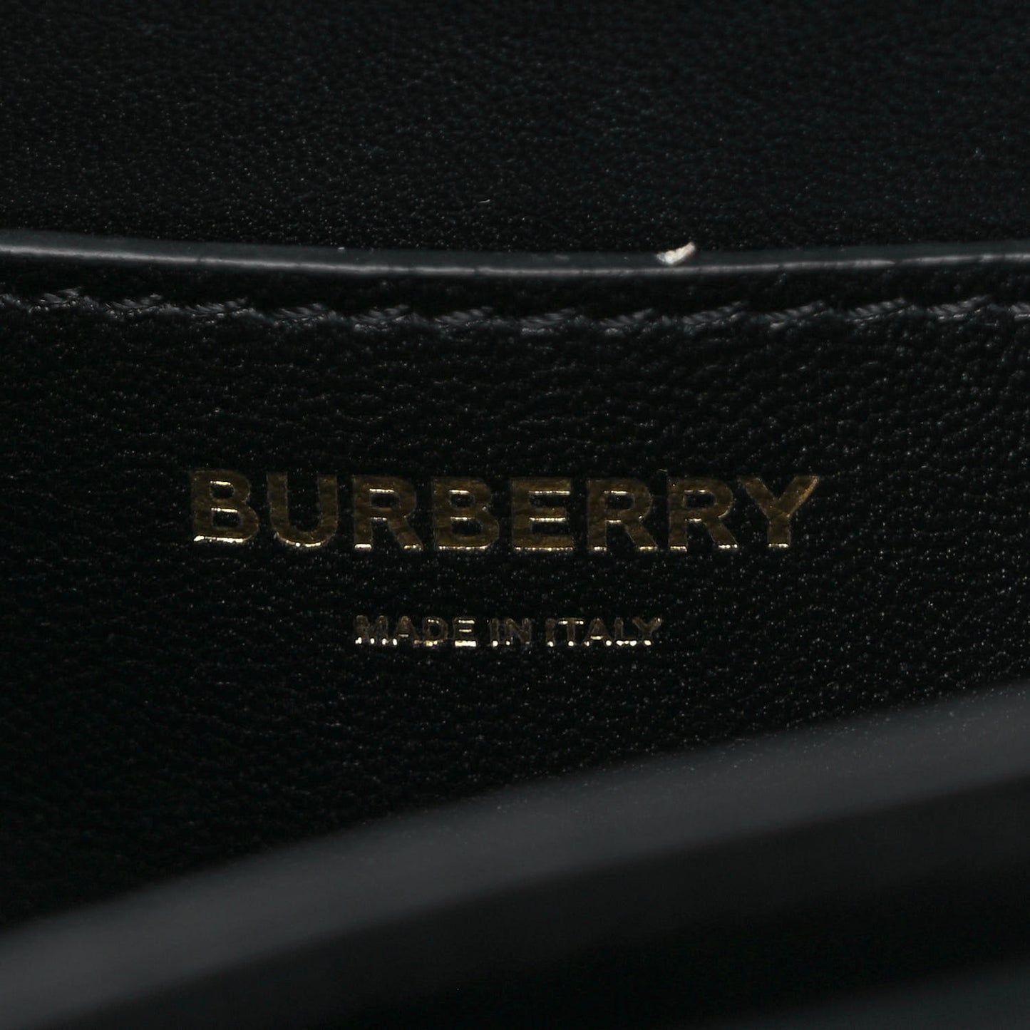 Calfskin TB Bum Bag Black