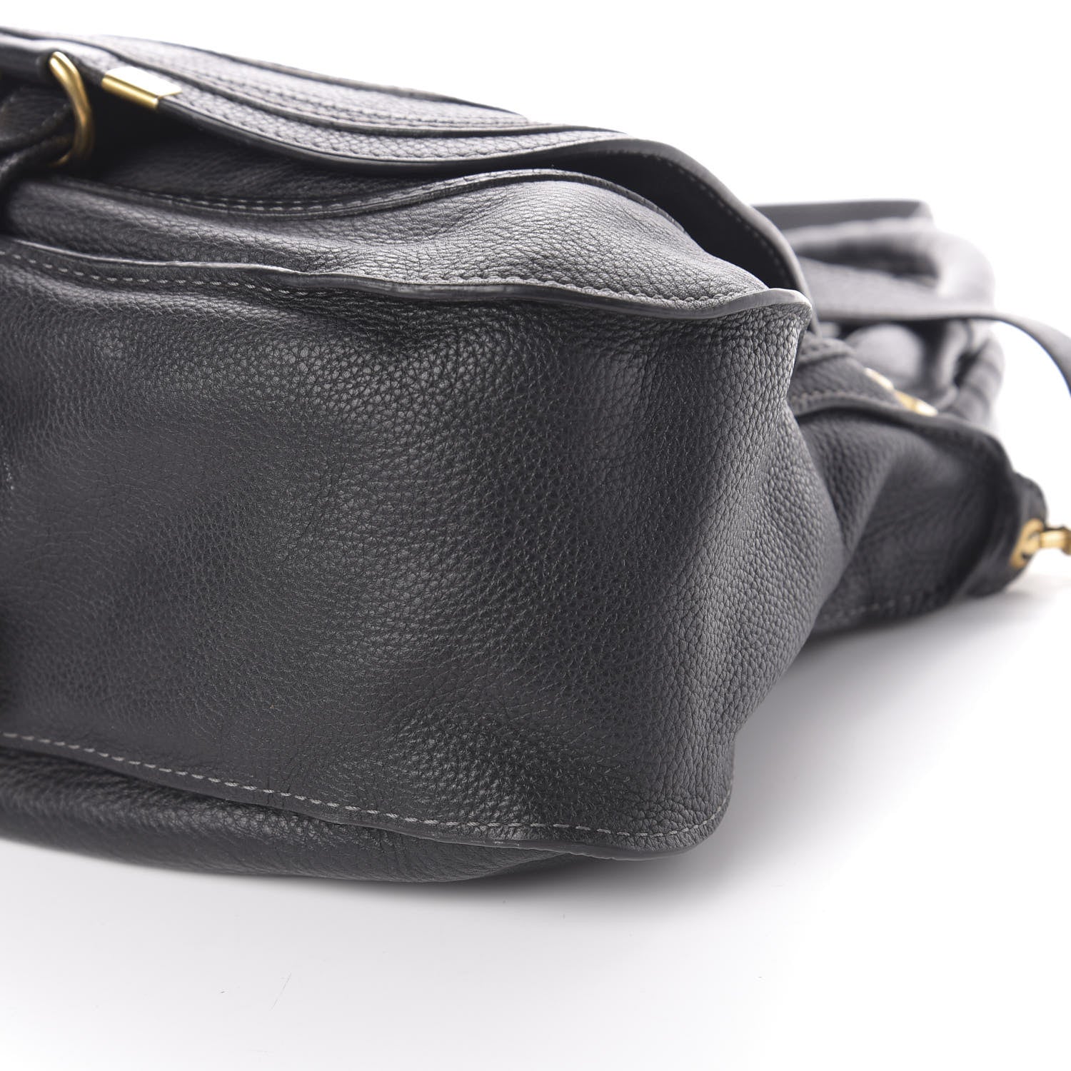 Chloe Calfskin Medium Marcie Satchel Black 10 of 10