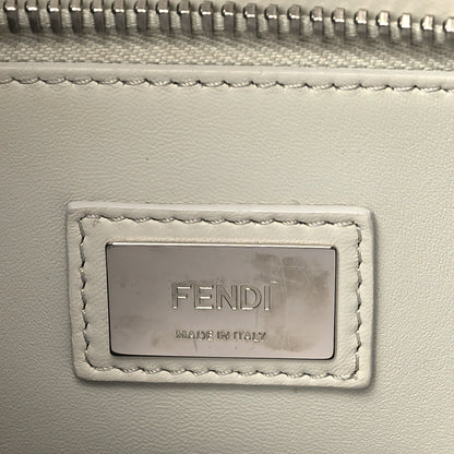 Fendi Vitello Seta Shiny Nappa Medium Peekaboo Iconic Satchel Soap Opale 6 of 10
