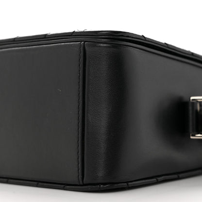 Off-White Calfskin Padded Diag Binder Flap Bag Black 11 of 18