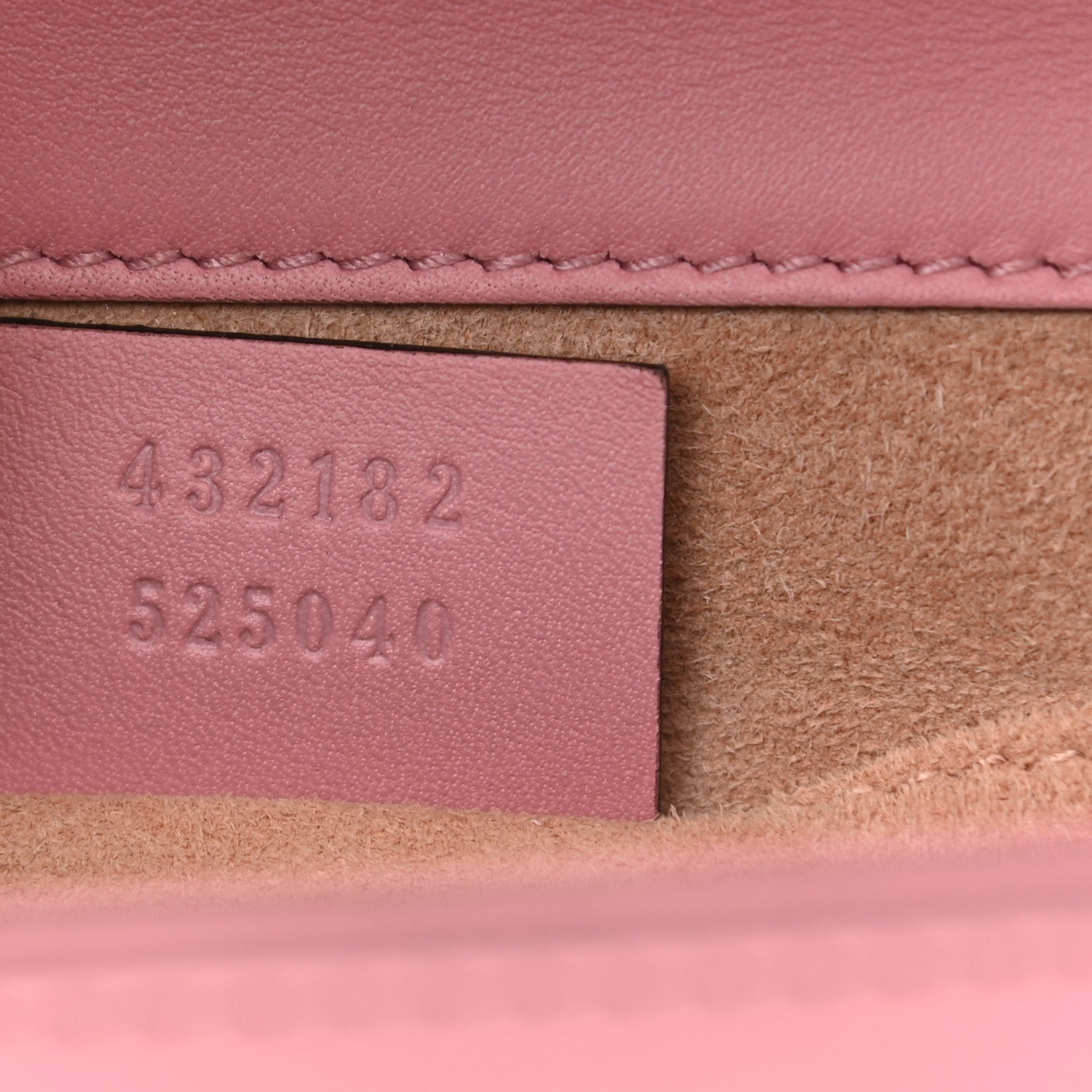 Gucci Calfskin Studded Small Padlock Shoulder Bag Carmine Rose 7 of 10