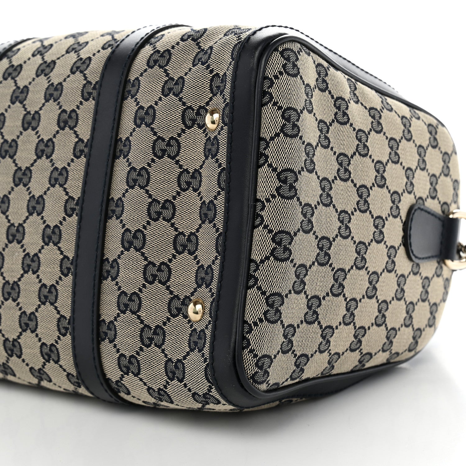 Gucci Monogram Medium Boston Navy 10 of 10