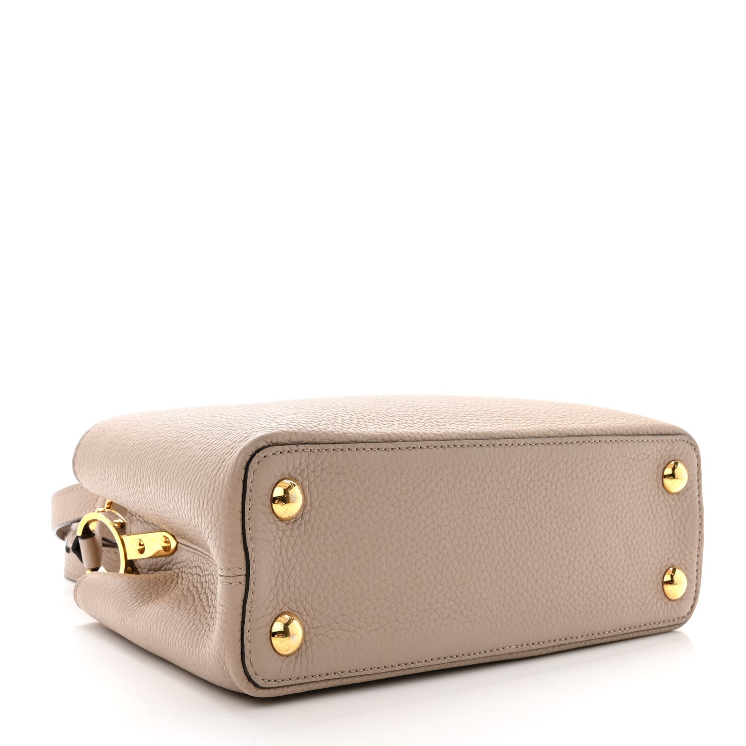 Louis Vuitton Taurillon Capucines BB Galet 4 of 9