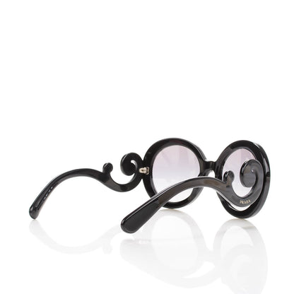 Prada Baroque Sunglasses SPR 27N Black 3 of 5