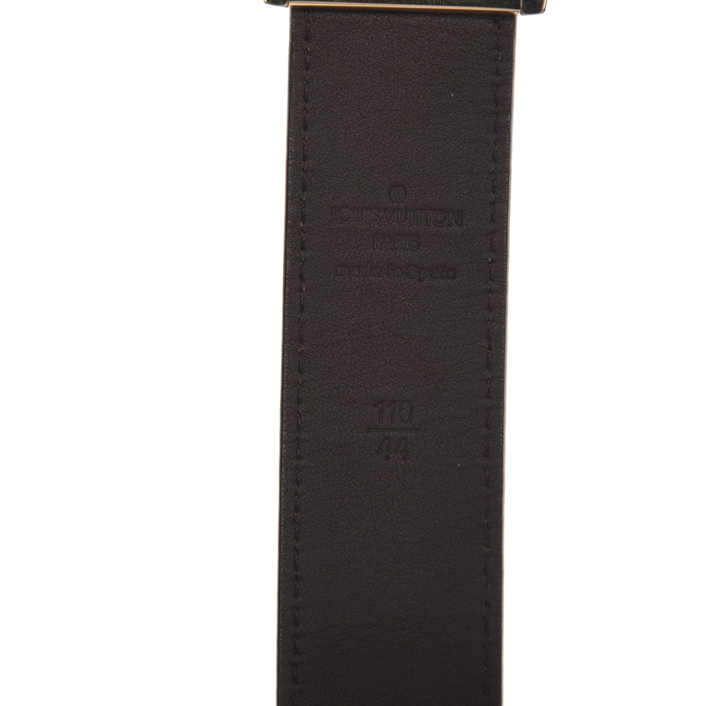 Monogram LV Cut Reversible Belt 110 44