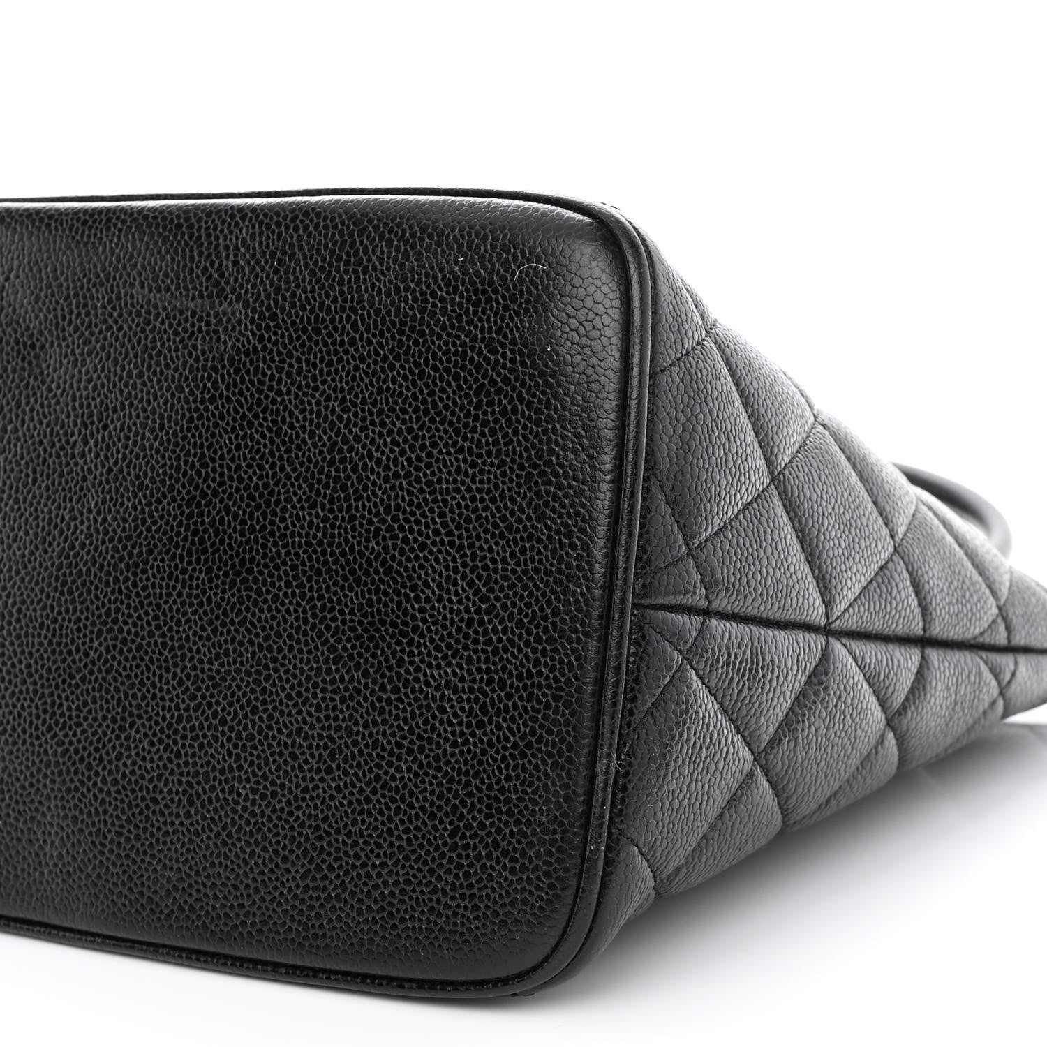 Chanel Caviar Quilted Medallion Tote Black 10 of 11