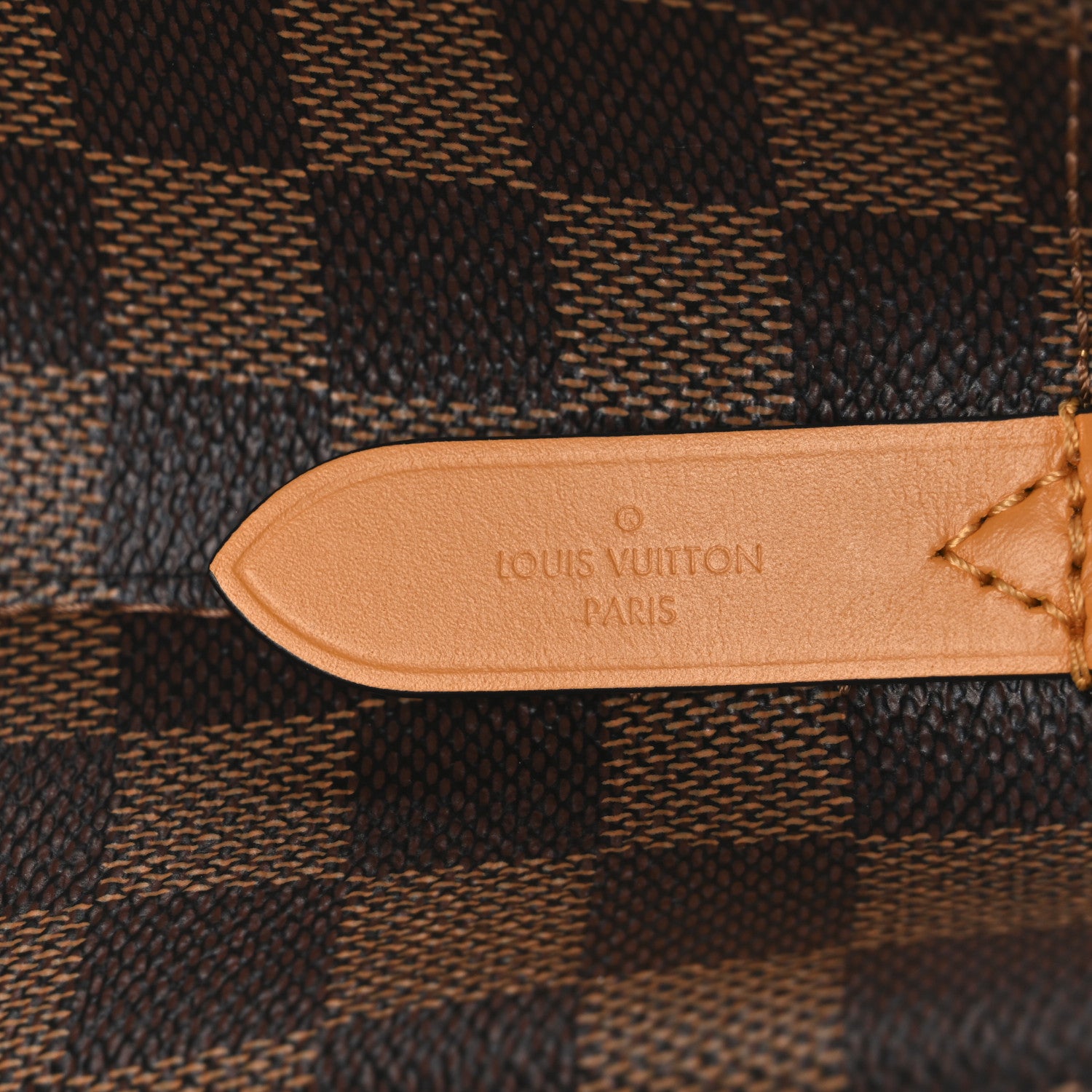 Louis Vuitton Damier Ebene Neonoe MM Safran 6 of 10