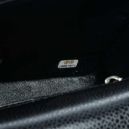 Chanel Caviar Quilted Mini Square Flap Bag Black 8 of 9