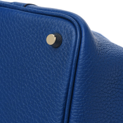 Hermes Taurillon Clemence Picotin Lock 18 PM Deep Bleu 11 of 13