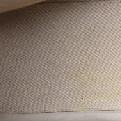 MCM Calfskin Ottomar Monogram Medium Klara Top Zip Tote New Beige 6 of 17