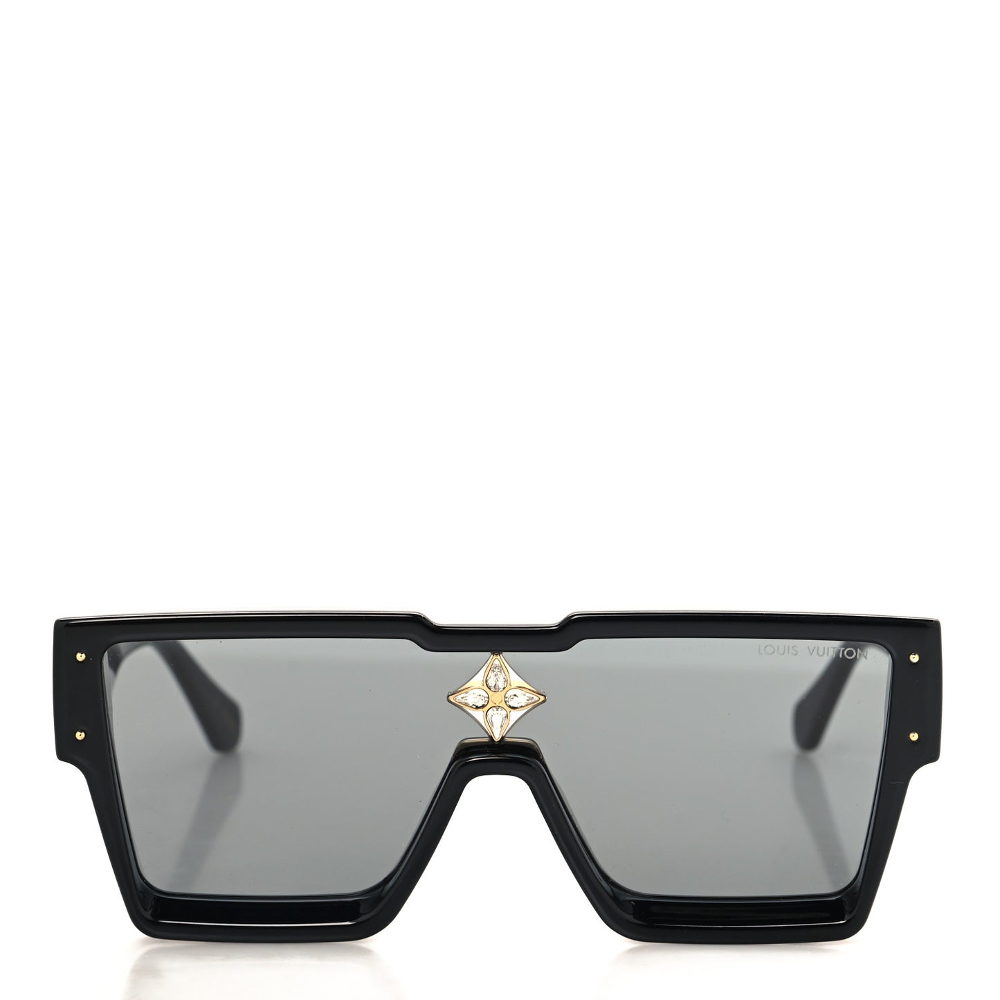 Acetate Swarovski Crystal Cyclone Sunglasses Z1578W Black