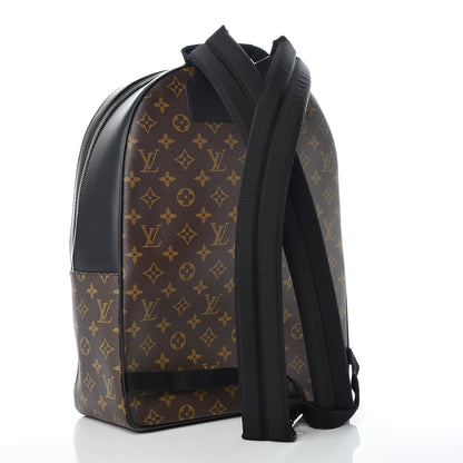 Louis Vuitton Monogram Macassar Josh Backpack 3 of 11