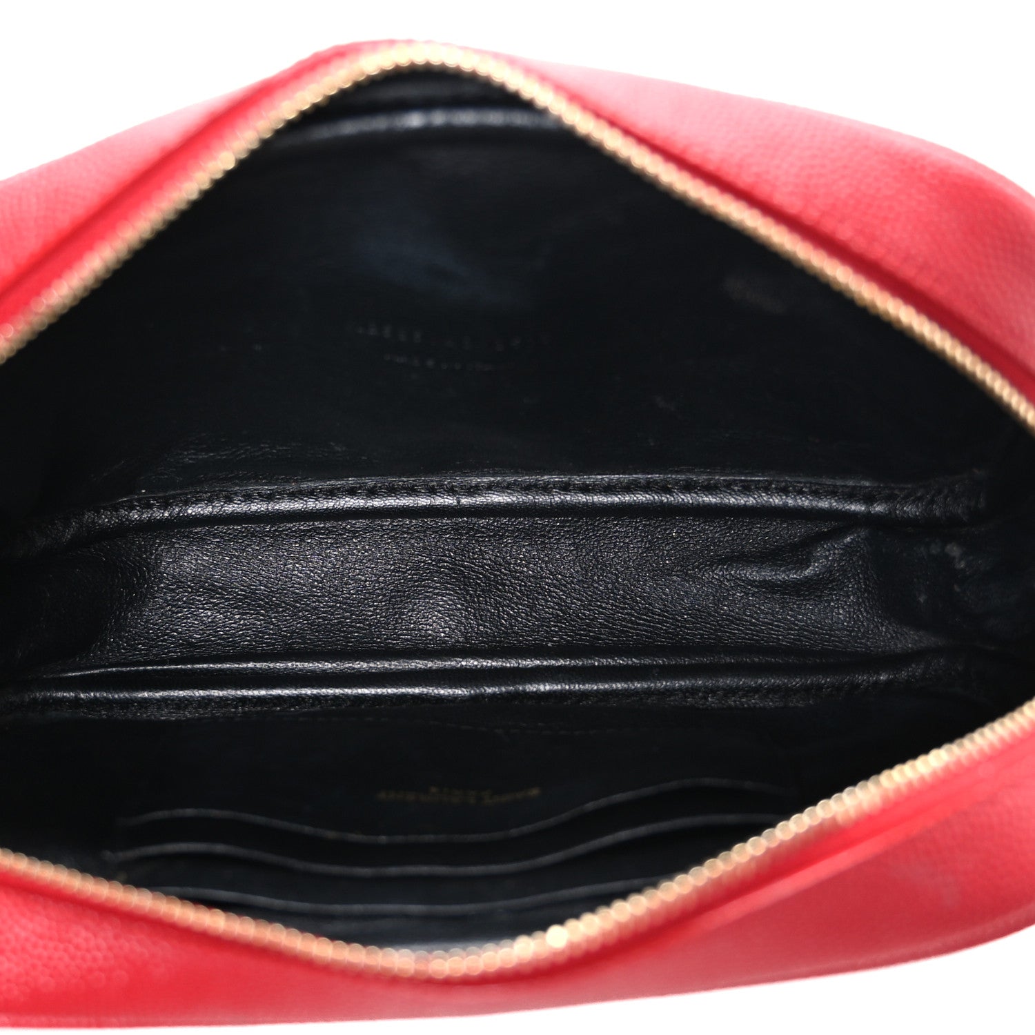 Saint Laurent Grain De Poudre Matelasse Monogram Mini Lou Camera Bag Opyum Red 5 of 12