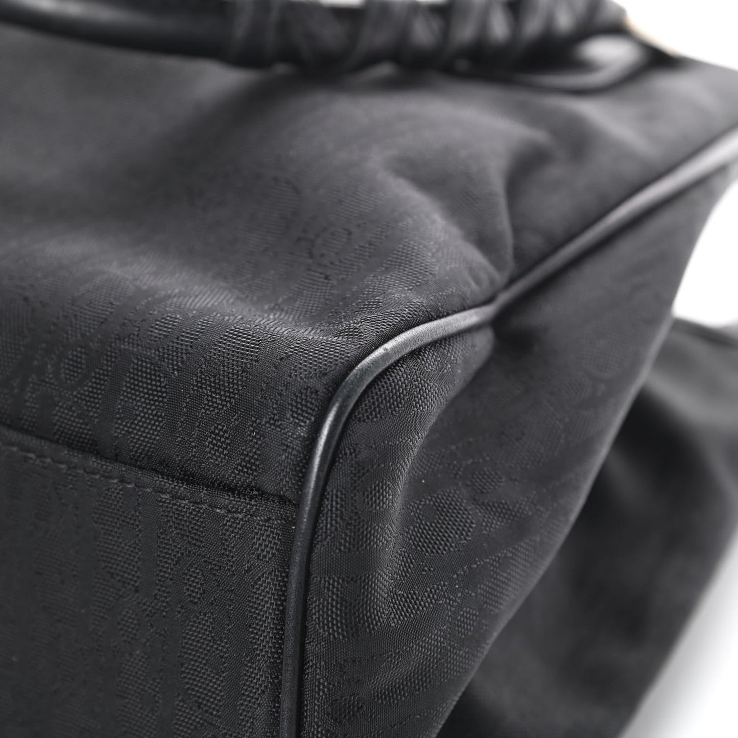 Nylon Monogram Small Lovely Tote Black