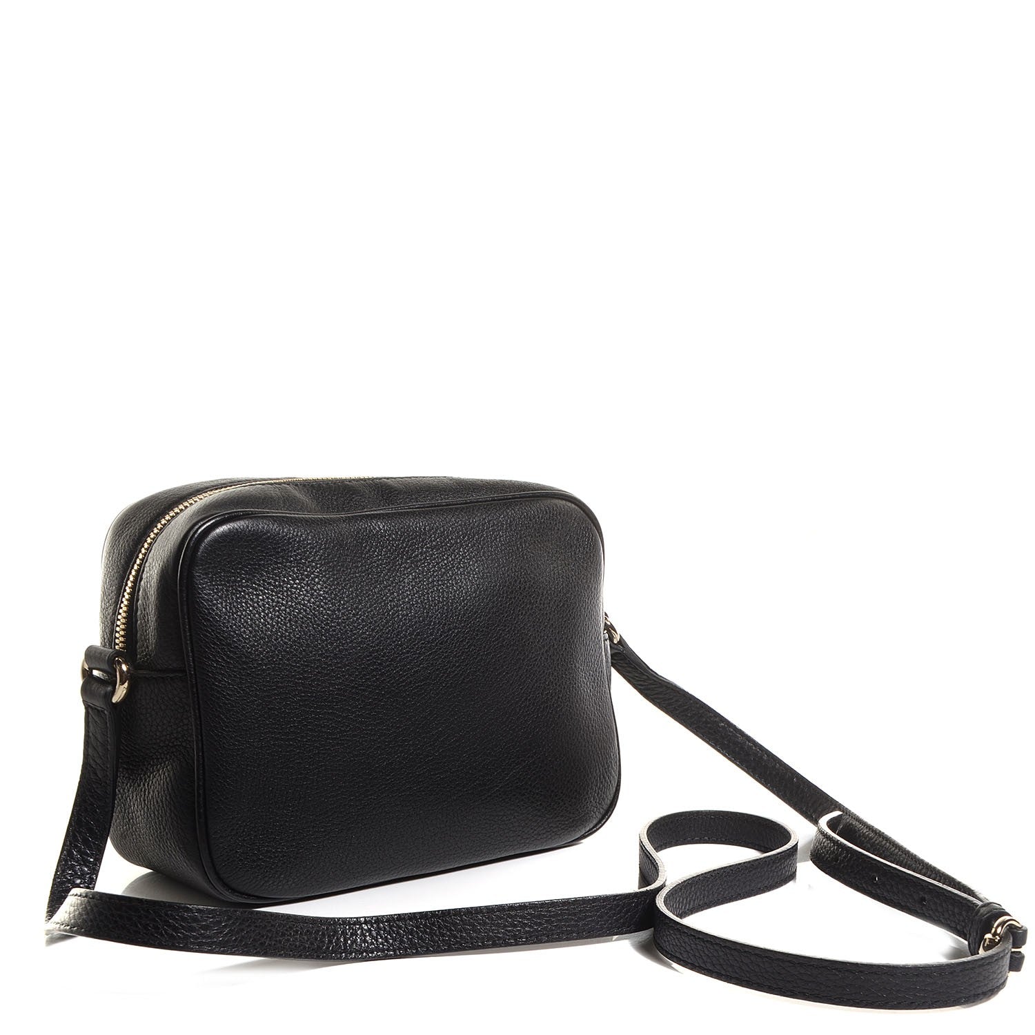 Gucci Pebbled Calfskin Small Soho Disco Bag Black 3 of 9