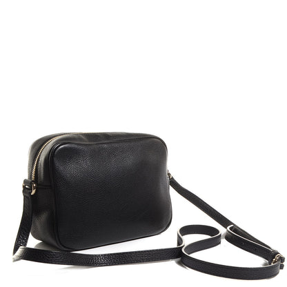 Gucci Pebbled Calfskin Small Soho Disco Bag Black 3 of 9