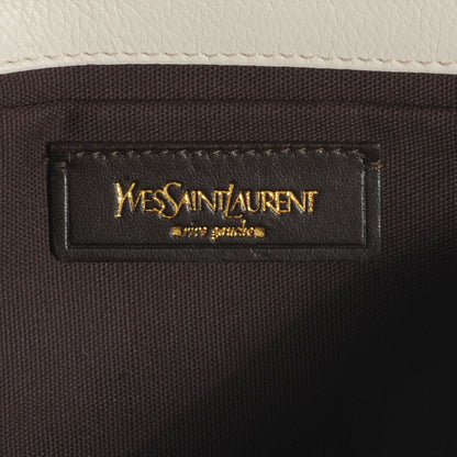 Saint Laurent Printed Canvas Leopard Muse Clutch 6 of 7