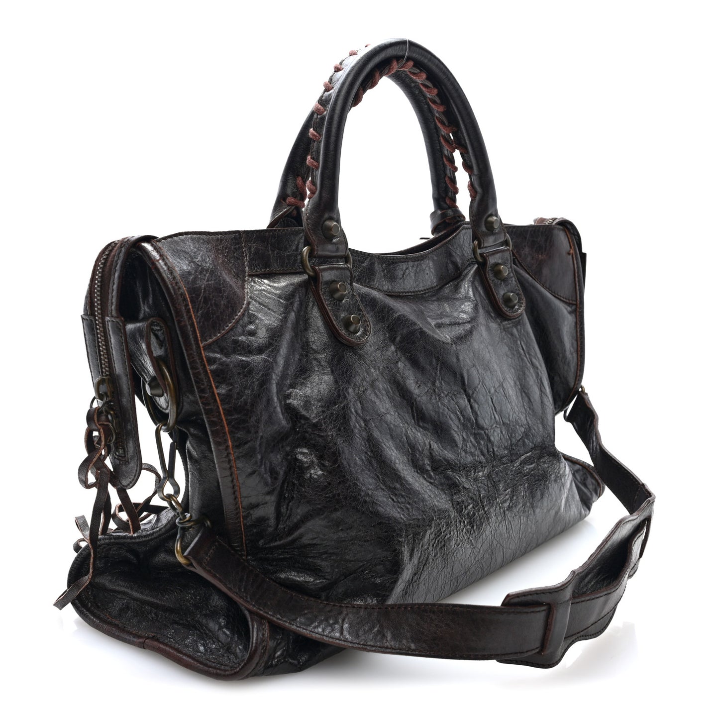 Agneau Classic Hardware City Cigare Fonce