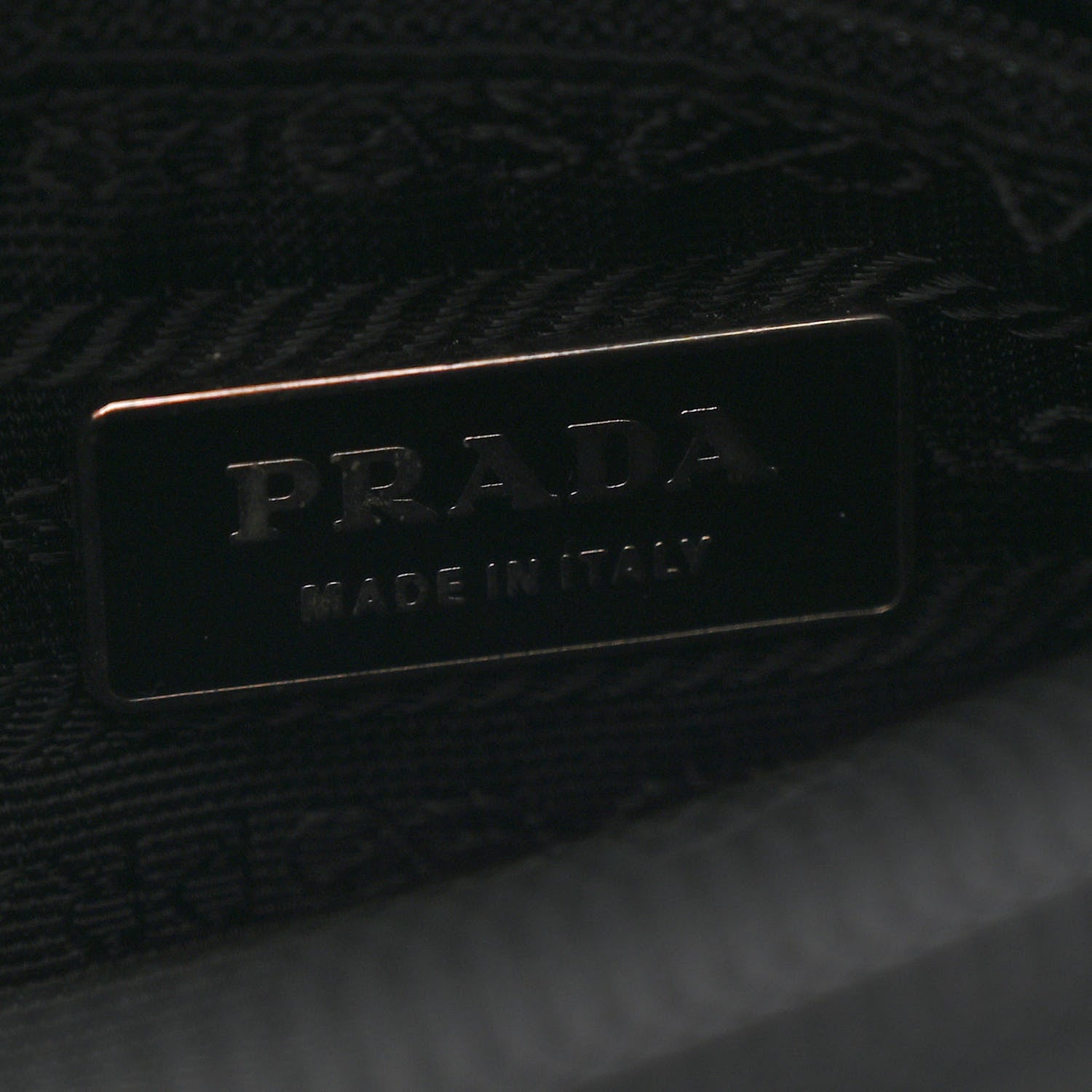 Prada Nylon Vela Messenger Black 6 of 10