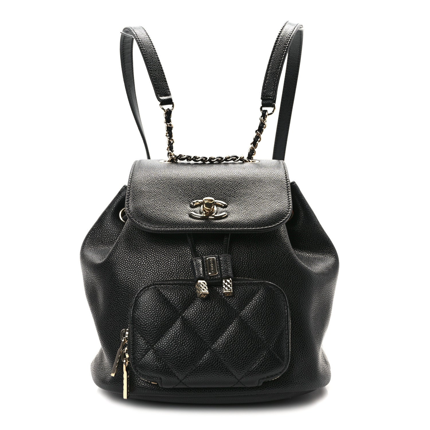 Chanel Caviar Quilted Mini Business Affinity Backpack Black 1 of 13