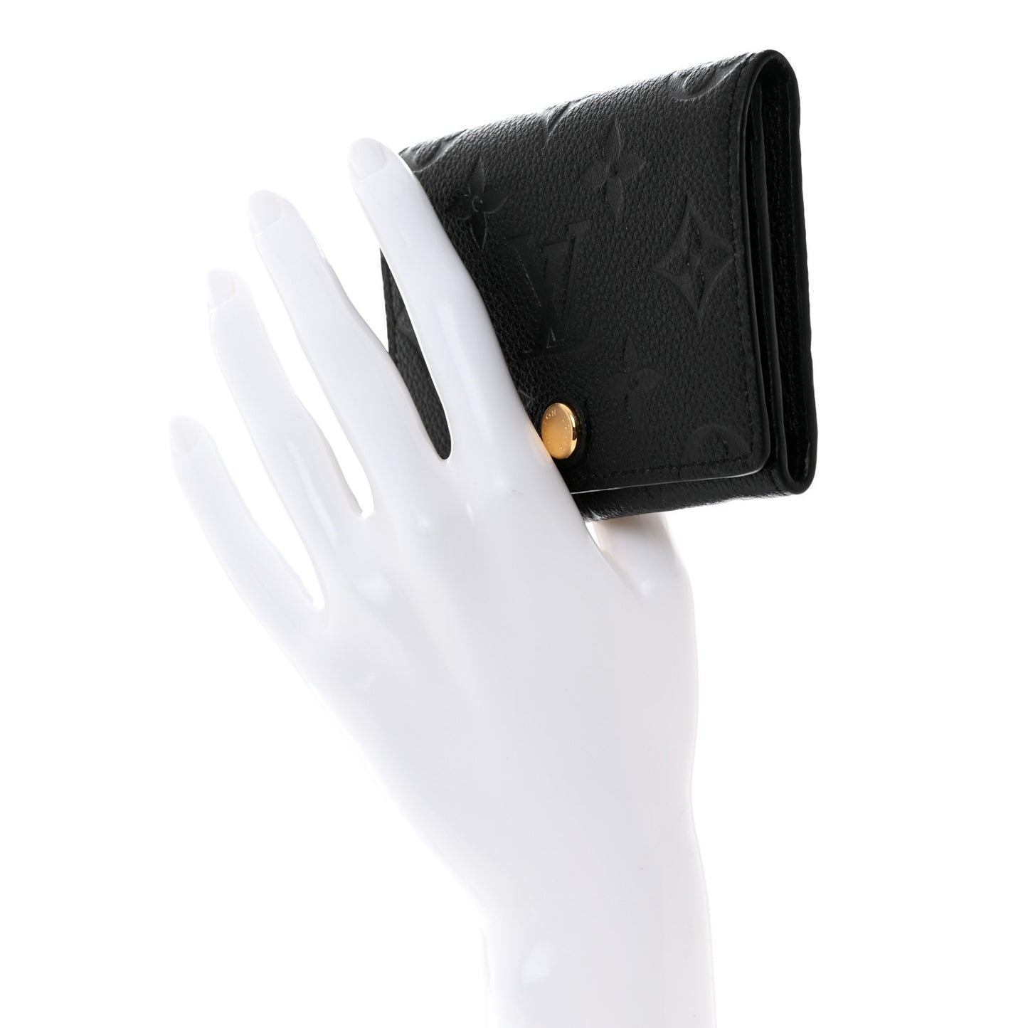LOUIS VUITTON Empreinte Business Card Holder Black