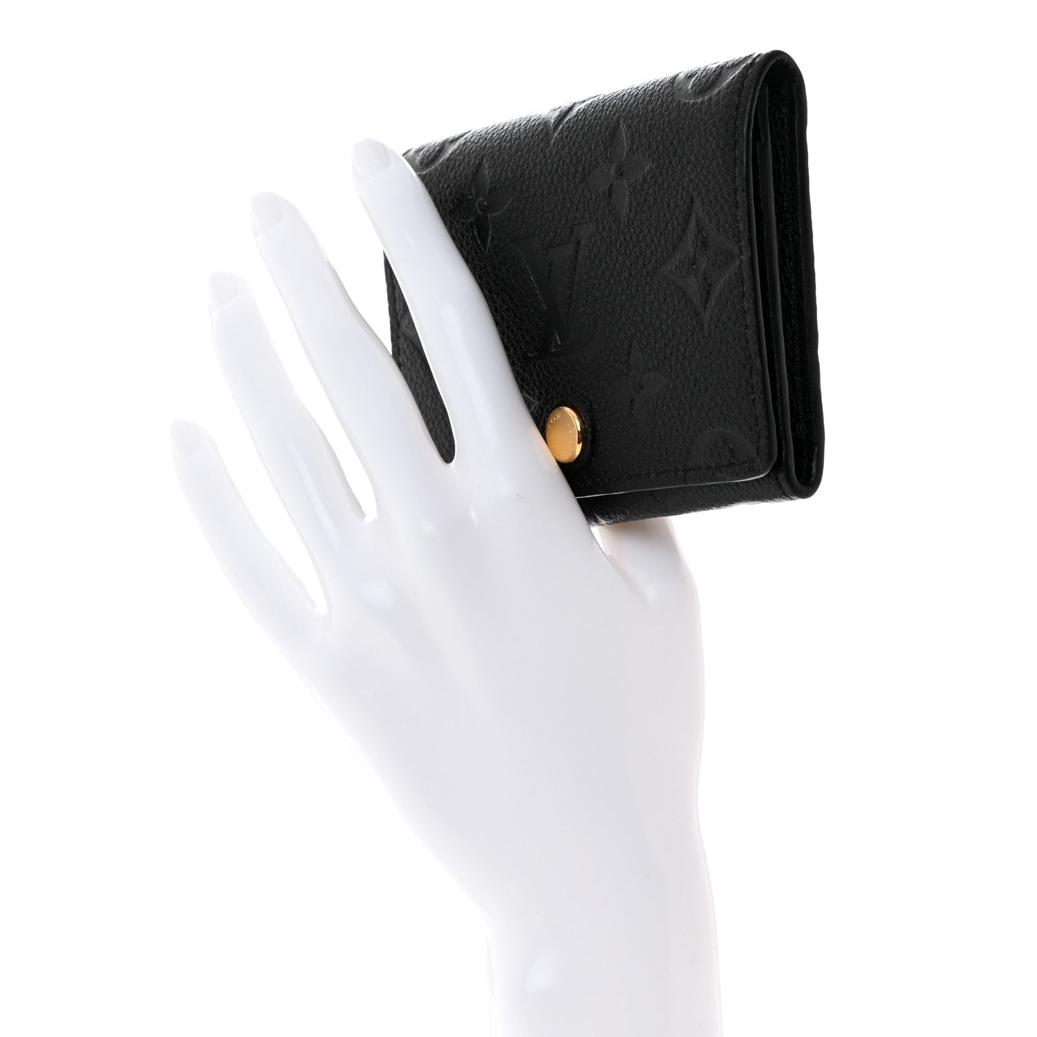 Louis Vuitton LOUIS VUITTON Empreinte Business Card Holder Black 2 of 6