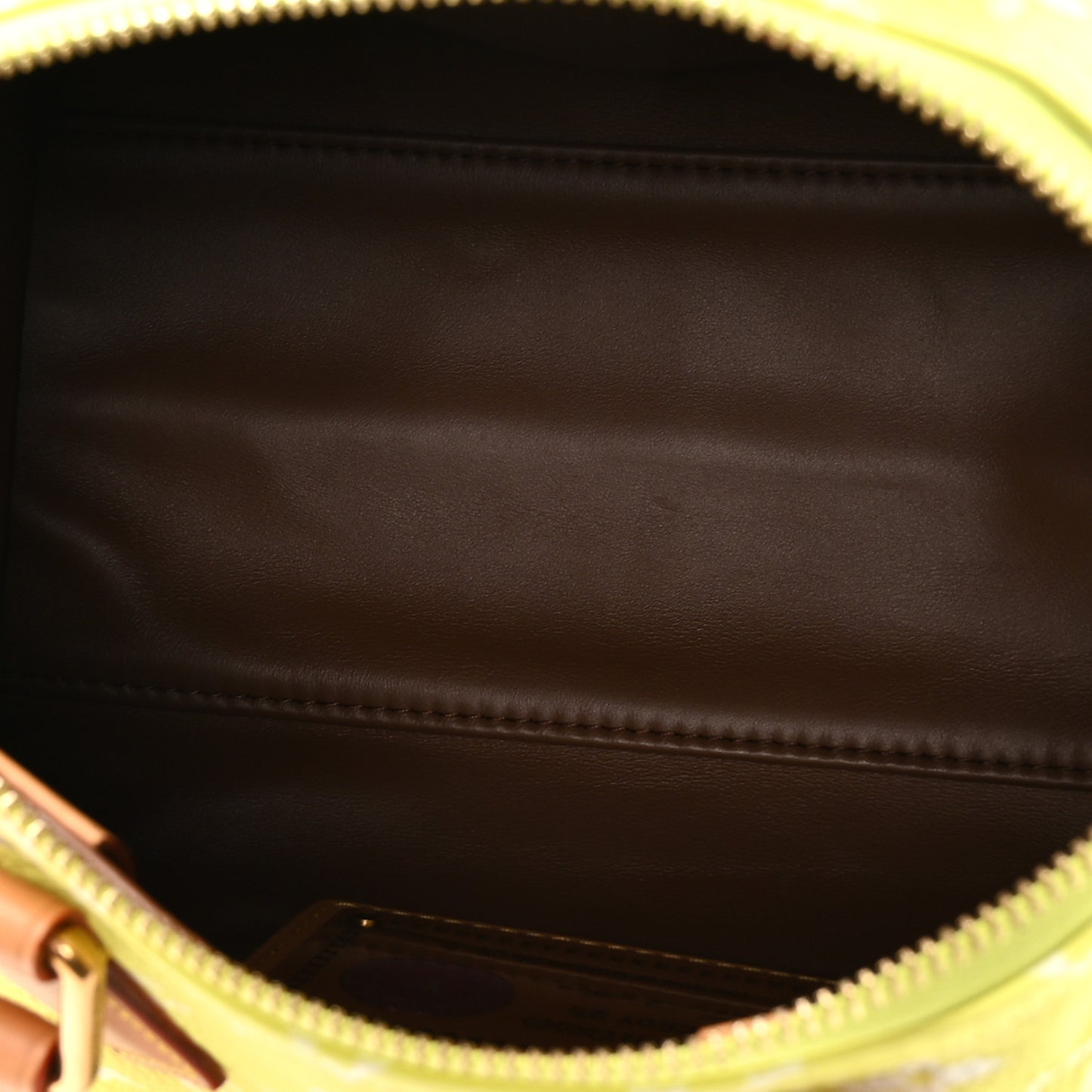 Calfskin Monogram Speedy P9 Bandouliere 25 Lemonade Yellow