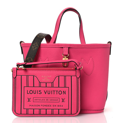Louis Vuitton Monogram Neverfull Inside Out Bandouliere BB Rose Pondichery 5 of 20