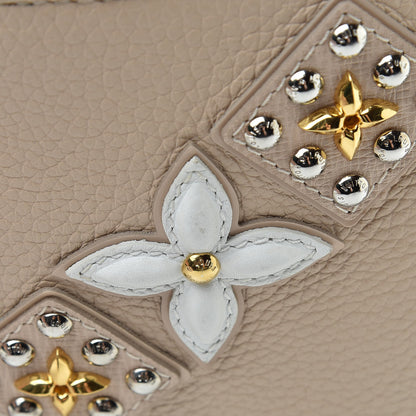 Louis Vuitton Taurillon Mechanical Flowers Smile Capucines BB Beige 13 of 14