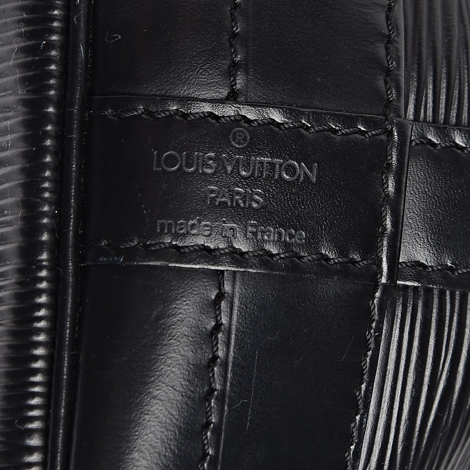 Louis Vuitton Epi Noe Black 8 of 12