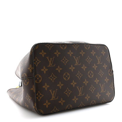 Louis Vuitton Monogram Neonoe MM Blue Jean 4 of 12